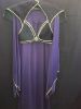 Adult Female Costumes to Hire - Medieval-Black, purple & gold dress